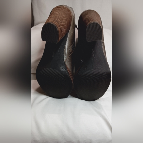 Lucky Brand Elegant Gray  Ankle Boots Size  6.5 - Picture 8 of 12